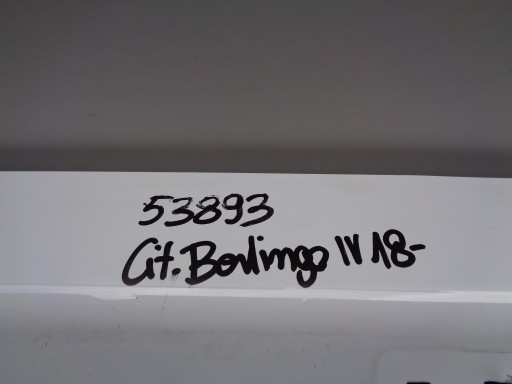 GEPEK ZADNJA CITROEN BERLINGO IV 18- RIFTER PARTNER COMBO E NR 53893 GEPEK ZADNJA CITROEN BERLINGO IV 18- RIFTER PARTNER COMBO E NR 53893