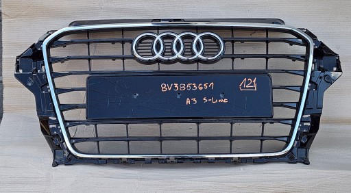 AUDI A3 S-LINE 12-16 MASKA 8V0853651 LAKIER