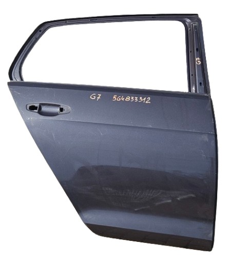 VW GOLF 7 HATCHBACK (OBIČNI) 5G4 VRATA DESNA  ZADNJI ZADNJA