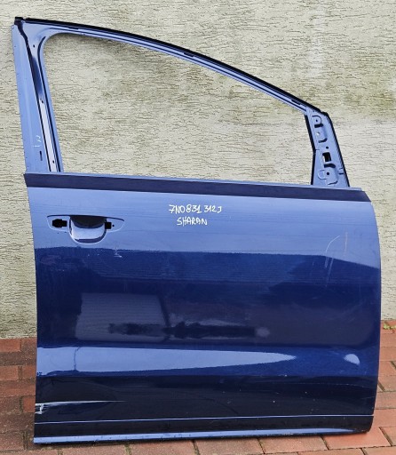 VW SHARAN SEAT ALHAMBRA 10-22 VRATA DESNA  PREDNJA STRANA 7N0831312J