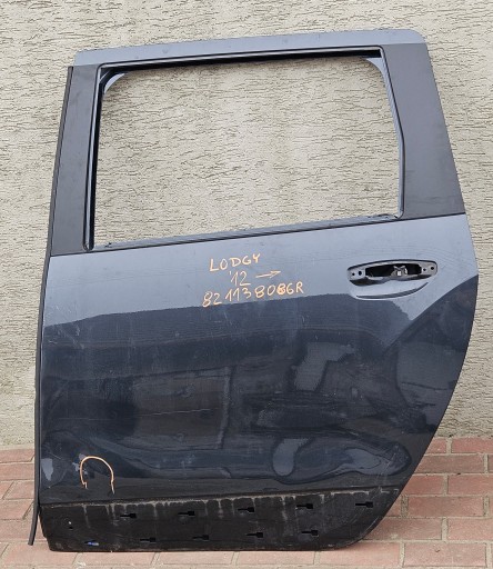 DACIA LODGY JS 12-22 VRATA LIJEVA ZADNJI ZADNJA 821138086R