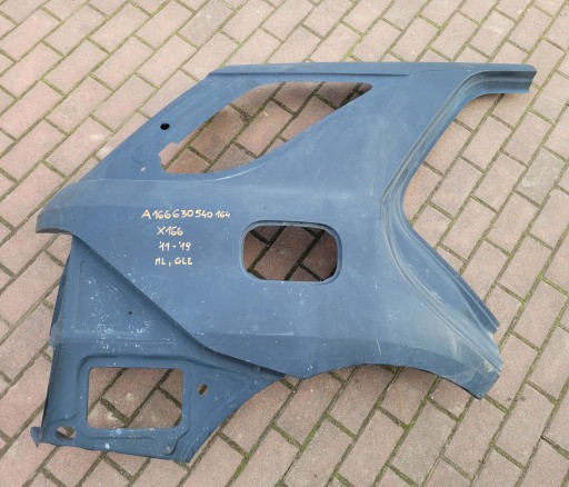 BLATOBRAN ZADNJI DESNA STRANA MERCEDES GLE ML W166 11-19