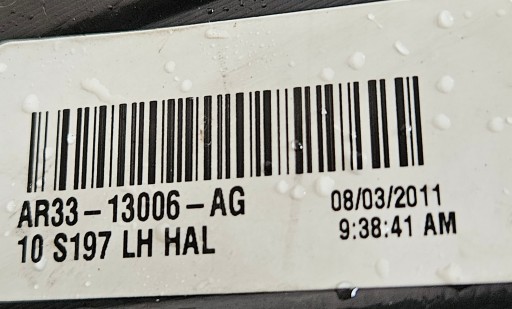 FORD MUSTANG V 09-12 LAMPA FAR LIJEVA STRANA AR33-13006-AG + DESNA AR33-13005-BD