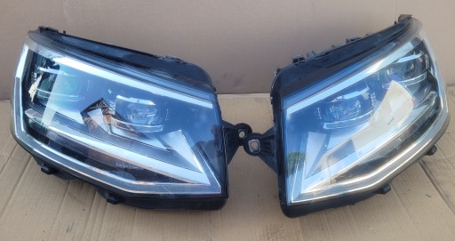 VW T6 MULTIVAN PREDNJA STRANA LED HAUBA BRANIK VEZNI LIM BŁOTNI