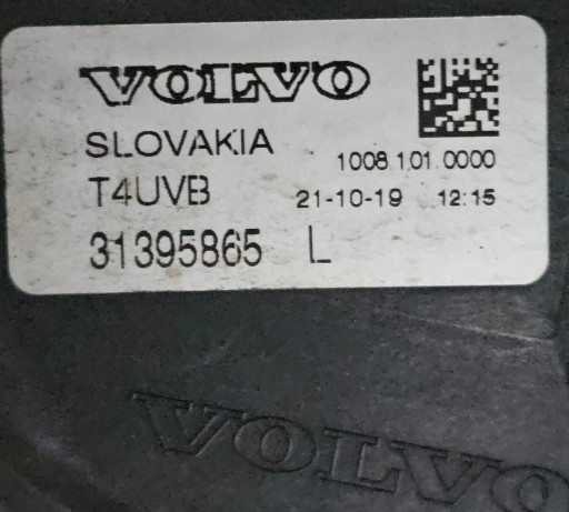 VOLVO XC90 II MAGLENKA LED LIJEVA STRANA 31395865