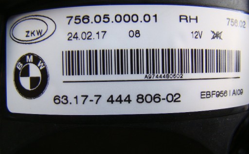 BMW X2 F39 MAGLENKE LED LIJEVA STRANA I DESNA 2SZT.