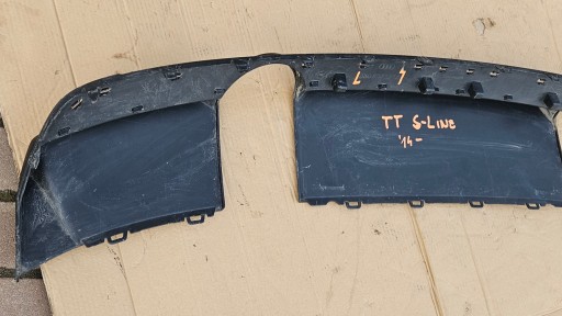 AUDI TT S-LINE 14-18 DIFUZOR BRANIKA ZADNJEG 8S0807521A