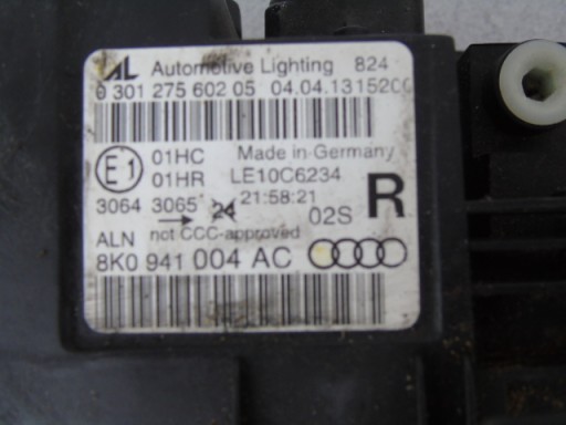 AUDI A4 B8 REDIZAJN 12-15 LAMPE FAROVI  LIJEVA STRANA DESNA