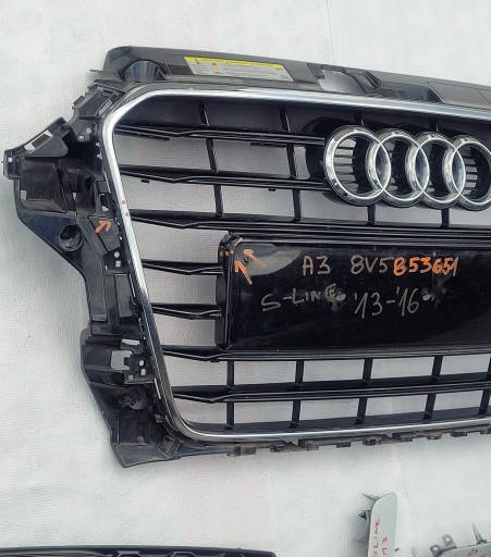 AUDI A3 8V SPORTBACK S-LINE MASKA 8V5853651