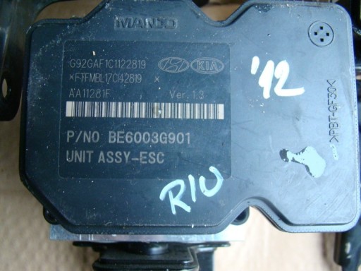 KIA SPORTAGE PUMPA ABS BE6003G901 CEED 58920-A2210
