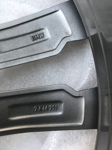 BMW X5 X6 F15 F16 M-PAMIET ALU FELGA 20” 7846790 7846791