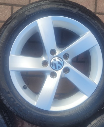VW PASSAT B7 FELGE ALU FELGA 215/55R16 3AA601025A