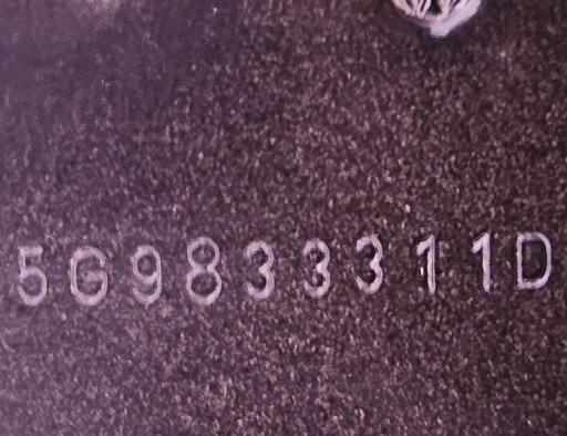 VW GOLF VII 7 KARAVAN LIJEVA ZADNJI 5G9833311