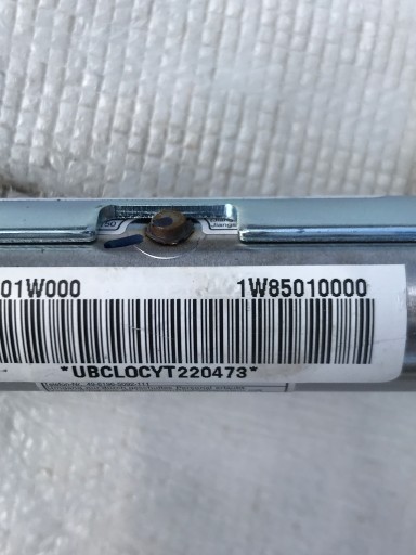 KIA RIO 5 VRATA 12-17 AIRBAG ZAVJESA LIJEVA STRANA DESNA