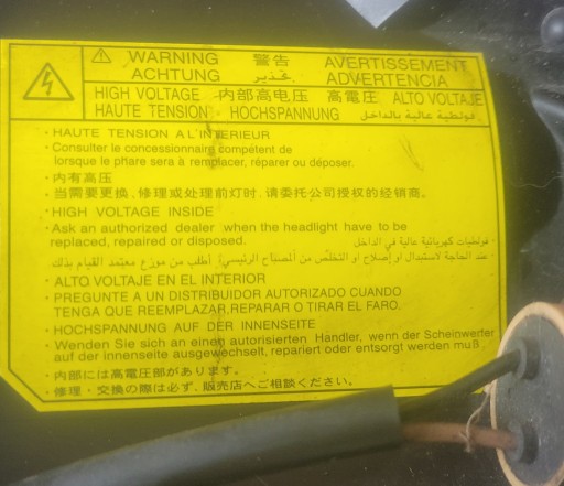 MITSUBISHI OUTLANDER 09-13 LAMPA FAR XENON LIJEVA STRANA