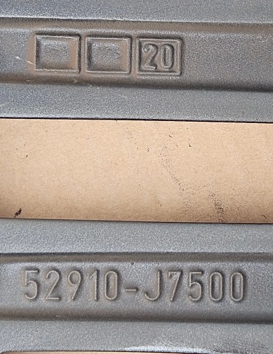 KIA OPTIMA CEED GT PRO ALU FELGA 7.5JX18H2 OFFSET55 52910-J7500