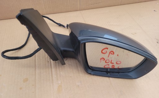 VW POLO 6R 6R0 08-14 RETROVIZOR DESNA 6 PIN