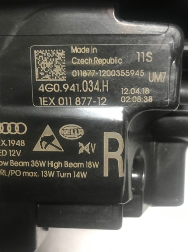 AUDI A6 S6 4G C7 REDIZAJN 15-17 LAMPE FAROVI FULL LED NOVI