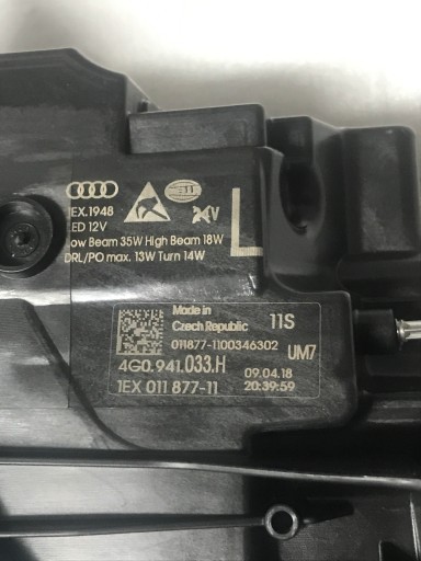 AUDI A6 S6 4G C7 REDIZAJN 15-17 LAMPE FAROVI FULL LED NOVI