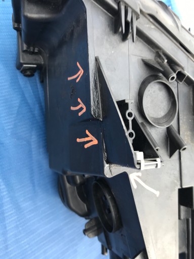 BMW 5 F10 F11 LAMPA FAR LIJEVA STRANA OBIČNA H7 7203239 BMW 5 F10 F11 LAMPA FAR LIJEVA STRANA OBIČNA H7 7203239