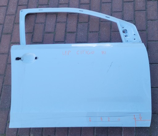 VW UP SEAT MI SKODA CITIGO VRATA DESNA  PREDNJA STRANA