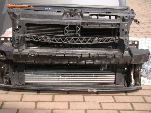 VW POLO 6R0 PREDNJA STRANA HAUBA BRANIK LAMPE FAROVI VEZNI LIM HLADNJAK