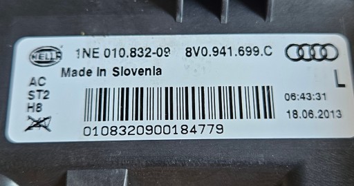 AUDI A3 8V0 12-15 MAGLENKA LIJEVA STRANA ORIGINAL