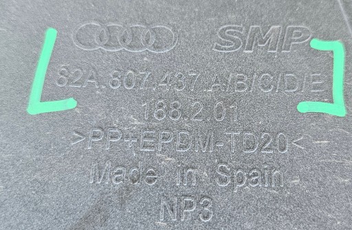 AUDI A1 II 18-23 BRANIK PREDNJA STRANA 82A807437A
