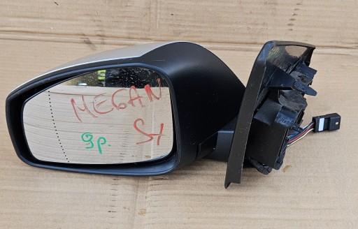 RENAULT MEGANE III 08-16 RETROVIZOR LIJEVA 9 PINOVA