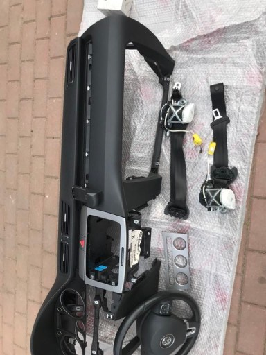 VW PASSAT B7 B6 ARMATURA 2XPAS AIRBAG SUVOZAČA