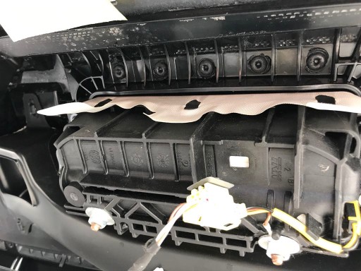 VW PASSAT B7 B6 ARMATURA 2XPAS AIRBAG SUVOZAČA