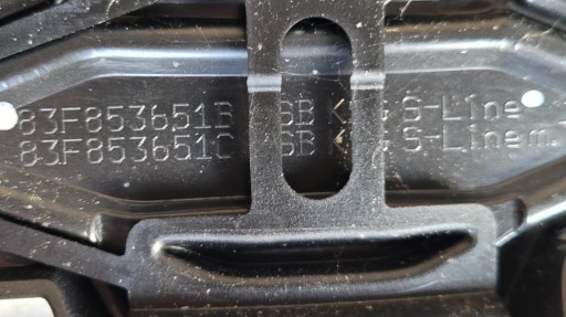 AUDI Q3 S-LINE 18-22 MASKA 83A653651B