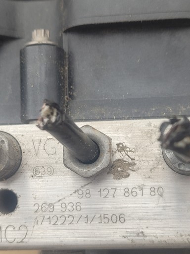 PEUGEOT PUMPA ABS 9826037080 9812786180 0265956353