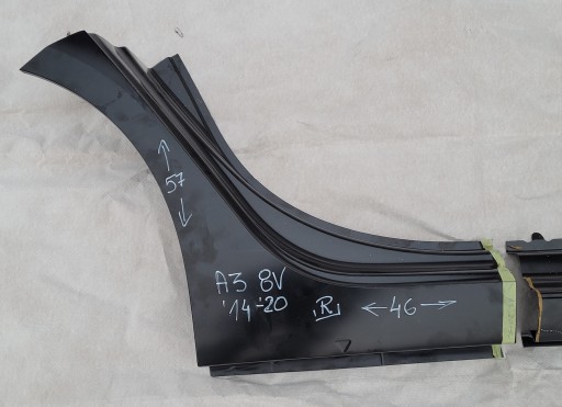 AUDI A3 8V4 13-19 PRAG GOLI OPLATA DESNA STRANA