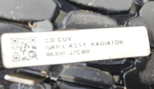 KIA X-CEED XCEED 19-23 MASKA 86350-J7CB0