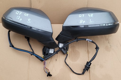 AUDI Q7 2 4M0 15-19 RETROVIZOR LIJEVA 12PIN DESNA 8PIN