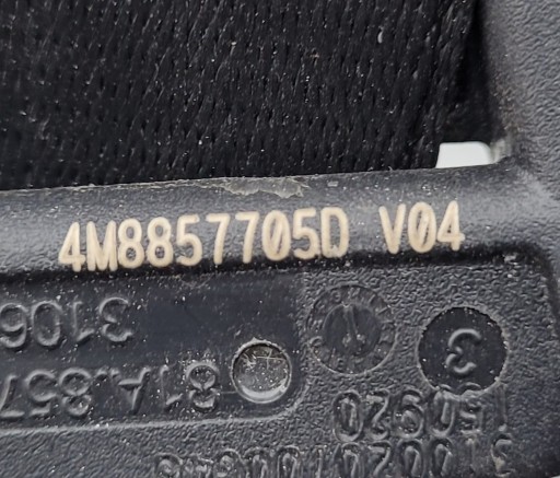 AUDI Q8 4M8 VEZNI LIM SIGURNOSTI LIJEVA STRANA 4M8857705D AUDI Q8 4M8 VEZNI LIM SIGURNOSTI LIJEVA STRANA 4M8857705D