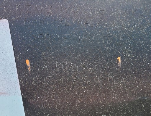 AUDI Q2 81A 16-20 BRANIK LIJEVA STRANA 81A807437A