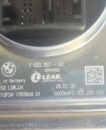BMW MODUL BALAST LED 5A0AF89 7933357 BMW MODUL BALAST LED 5A0AF89 7933357