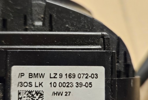 BMW X6 E71 E92 E93 PREKIDAČ ŠPULA 9169072