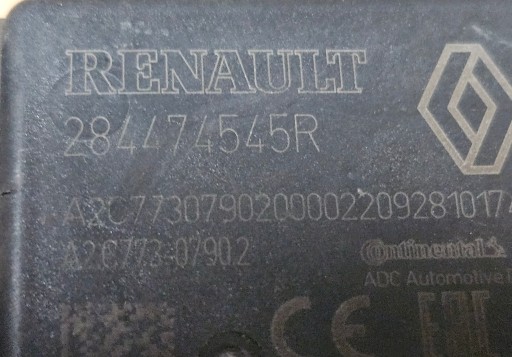 RENAULT CLIO CAPTUR MEGANE RADAR ACC DISTRONIC 284474545R