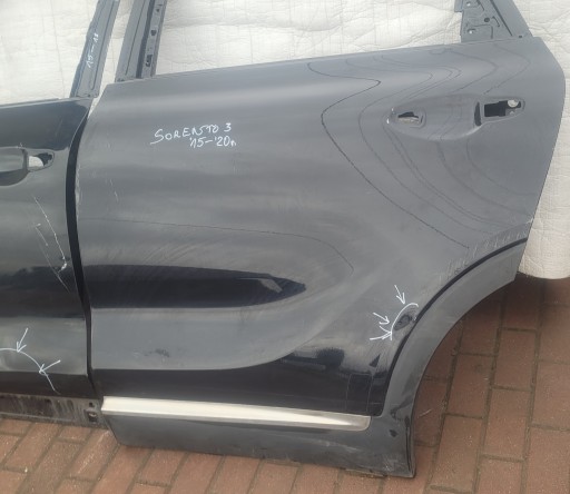 KIA SORENTO III 3 15-20 VRATA ZADNJI LIJEVA