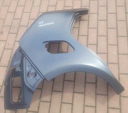 VW GOLF VII HATCHBACK (OBIČNI) BLATOBRAN OPLATA DESNA 5G4809052