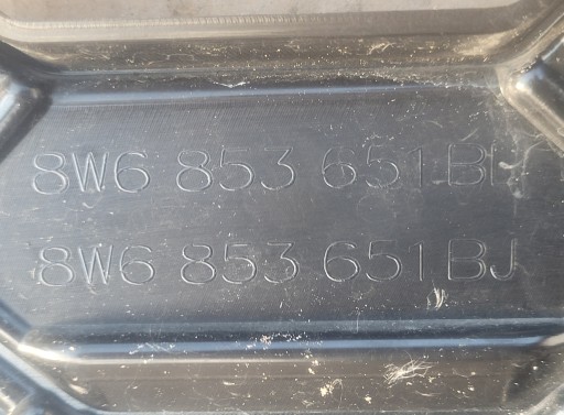 AUDI S5 A5 S-LINE 19-22 MASKA 8W6853651BL