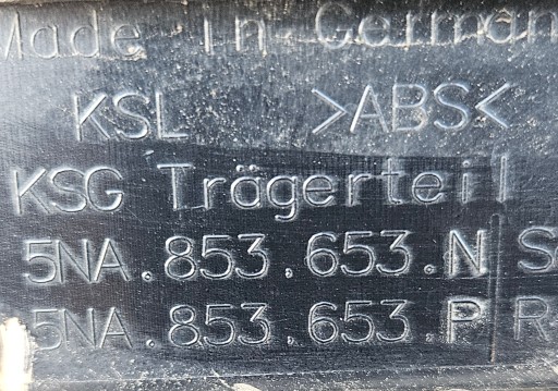 VW TIGUAN II REDIZAJN R-LINE 20-24 BRANIK PREDNJA STRANA 5NA807221D VW TIGUAN II REDIZAJN R-LINE 20-24 BRANIK PREDNJA STRANA 5NA807221D