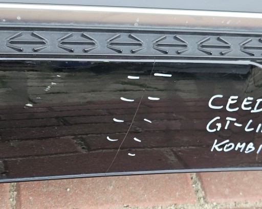 KIA CEED 3 III GT-LINE KARAVAN 21- DIFUZOR SPOJLER BRANIKA ZADNJI 86612-J7GA0