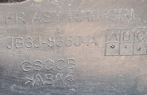FORD RANGER THUNDER 19-20 MASKA JB3J-8350-A FORD RANGER THUNDER 19-20 MASKA JB3J-8350-A