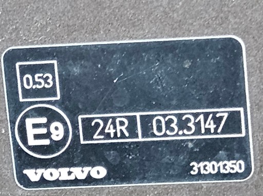 HAUBA POKLOPAC MOTORA VOLVO V70 XC70 S80 07-15