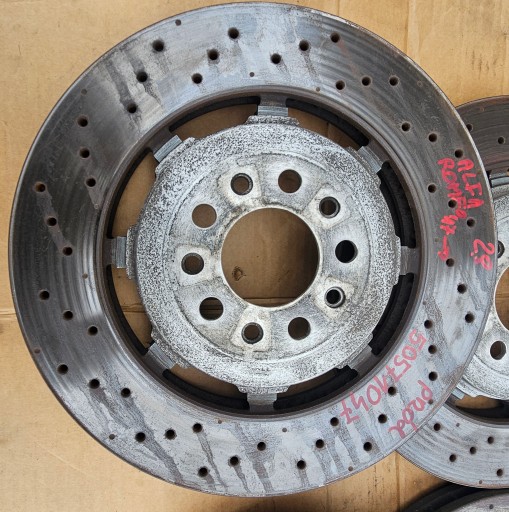 ALFA ROMEO GIULIA STELVIO DISK KOČNICE PREDNJA STRANA + ZADNJI 50571047 50571044