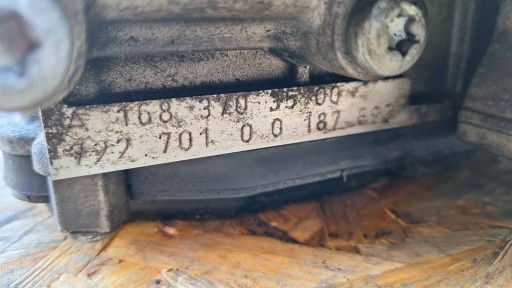 GETRIBA MJENJAČ AUTOMAT A1683703500 MERCEDES A KLASA W168 1.7 CDI GETRIBA MJENJAČ AUTOMAT A1683703500 MERCEDES A KLASA W168 1.7 CDI